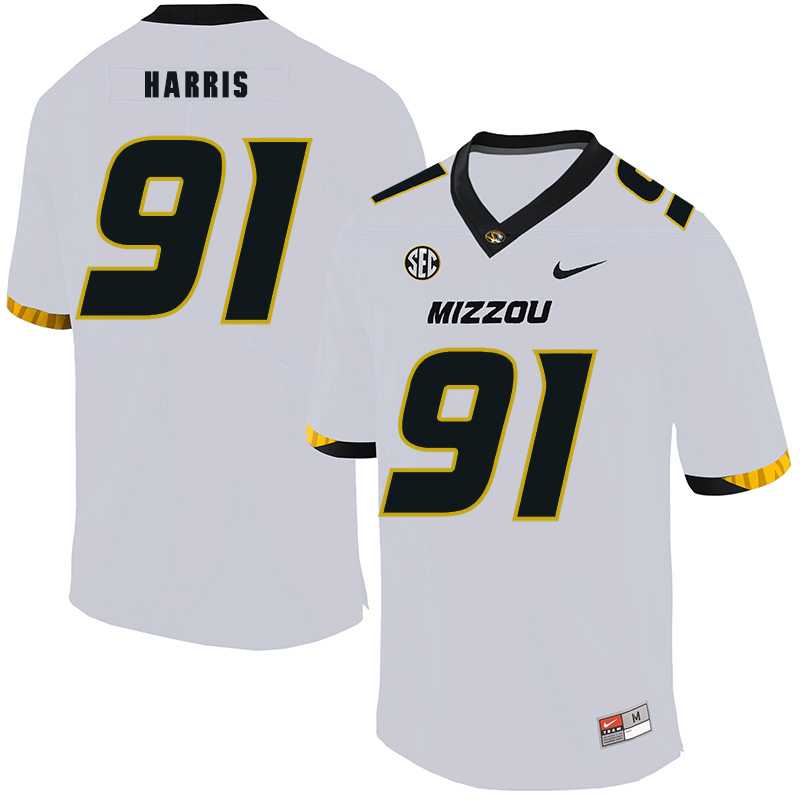 Missouri Tigers 91 Charles Harris White Nike College Football Jersey Dzhi,We sell and wholesale Missouri Tigers 91 Charles Harris White Nike College Football Jersey Dzhi on line form chian!